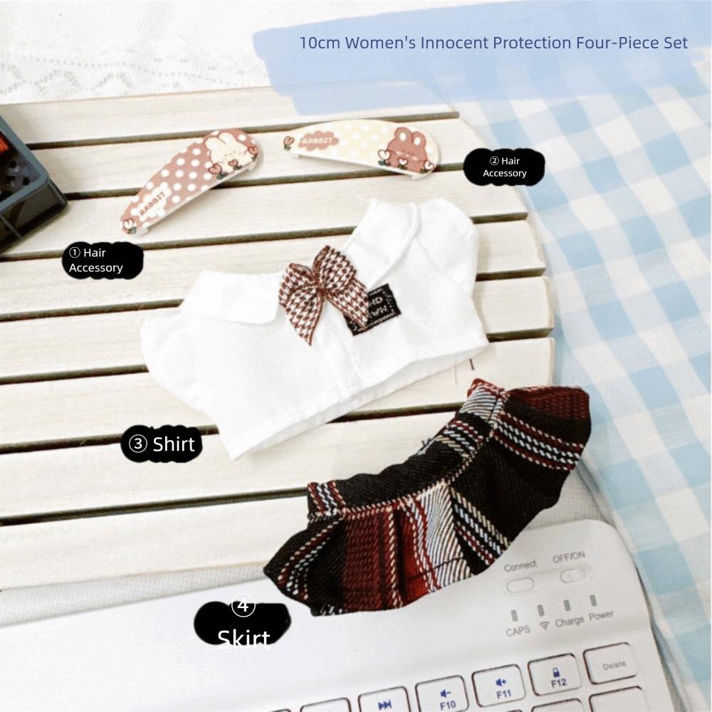 JK Uniform Preppy Cotton Doll‘s Clothes Plush Stuffed Cotton Doll Outfit Dress Playing House