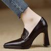 Fashion Luxury High Heels Women's Fashion 2025 Spring and Autumn Slippers Thick Heel Designer Casual Shoes Only Zapatos De Mujer