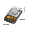 Portable Digital Pocket Scales 50g 0.001g for Gold Jewelry Grams Balance Weight Car Key Pocket Electronic Scales