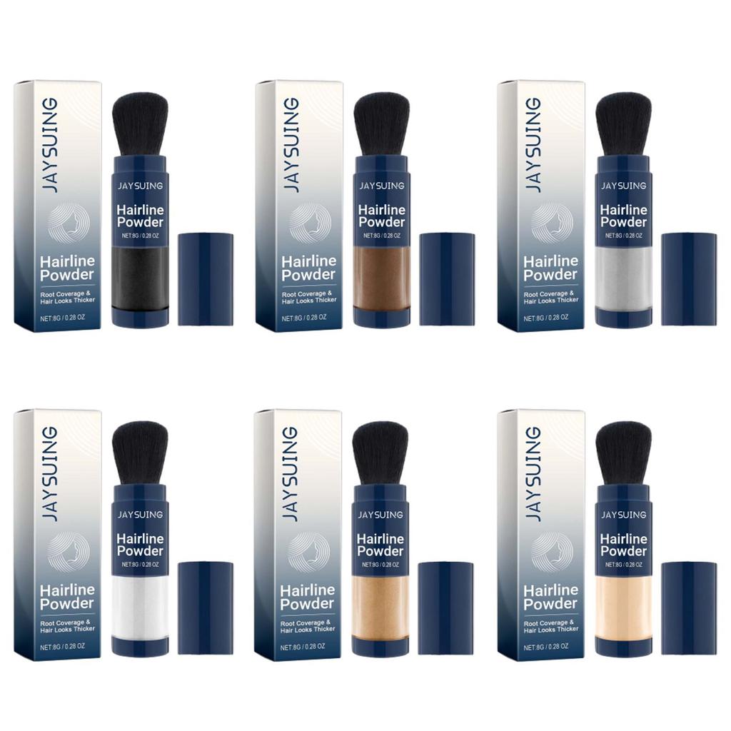 Пудра для волос Dense Hair Fiber Powder, густые волосы, пушистые, дополнительный цвет, заполняющий линию роста волос, освежающий, контролирующий жирность