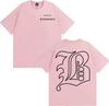 Rapper BEELE Borondo Logo Graphic T Shirts Mens Clothing Hip Hop Vintage Oversized T Shirt Casual 100% Cotton T-shirt Streetwear