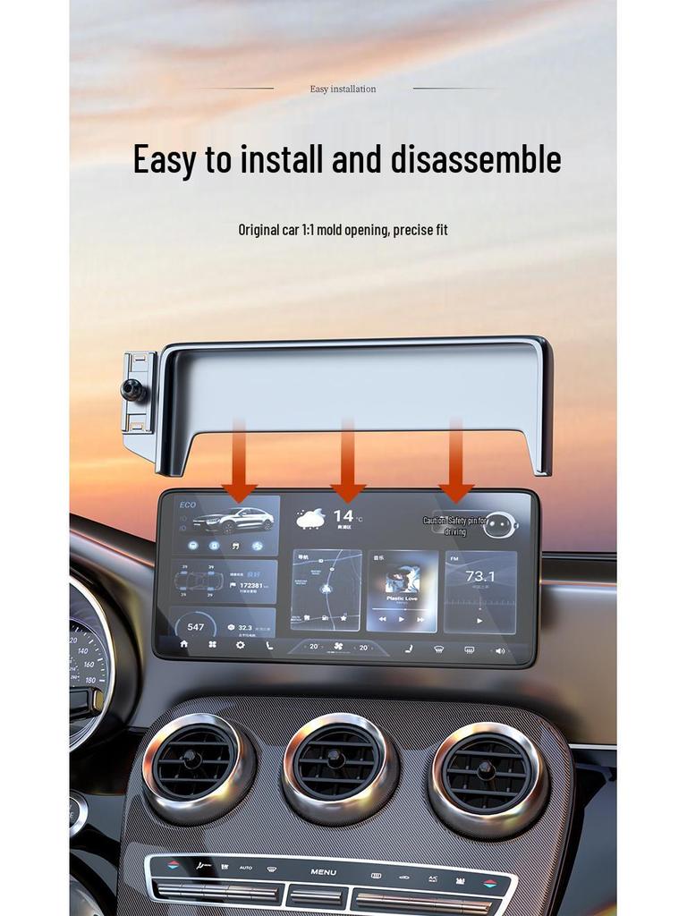 BYD Seal 06 EV/DMi Travel Edition Phone Holder for Screen Navigation