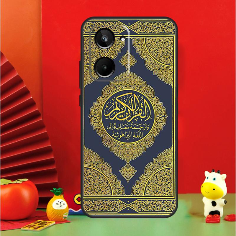 Священный Коран Арабский Для Realme 10 11 12 13 14 Pro Plus 15 GT7 Pro GT6 C65 C67 C63 C61 C55 C51 C53 C35 C75 Чехол