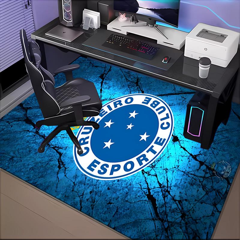 Fc Emblem Printed Office Carpet Chair Cushion Entryway Rug, Rugs for Living Room, Bedroom Christmas gifts