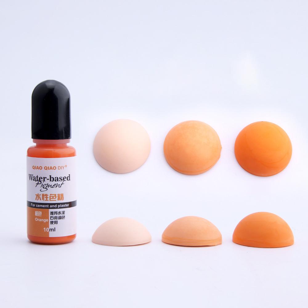 10ml Gypsum Cement Coloring Planter Pigment Gypsum Powder Color Concentrate Concrete Cement Plaster Mold Decoration Handmade