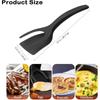 Щипцы-лопатки 2 в 1 Grip and Flip для яиц, щипцы для рыбы, блинов, тостов, омлетов, лопатка для мяса, кухонные щипцы, лопатка для приготовления пищи, инструмент для выпечки