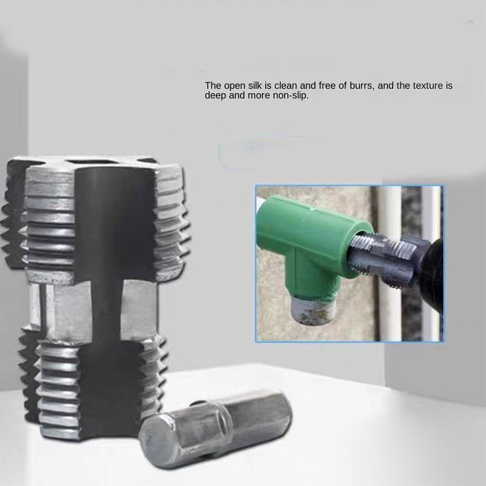 Threading PPR Water Pipe Inner Hole Drill Plumbing Pipe Threader Tap Pumps Pipes