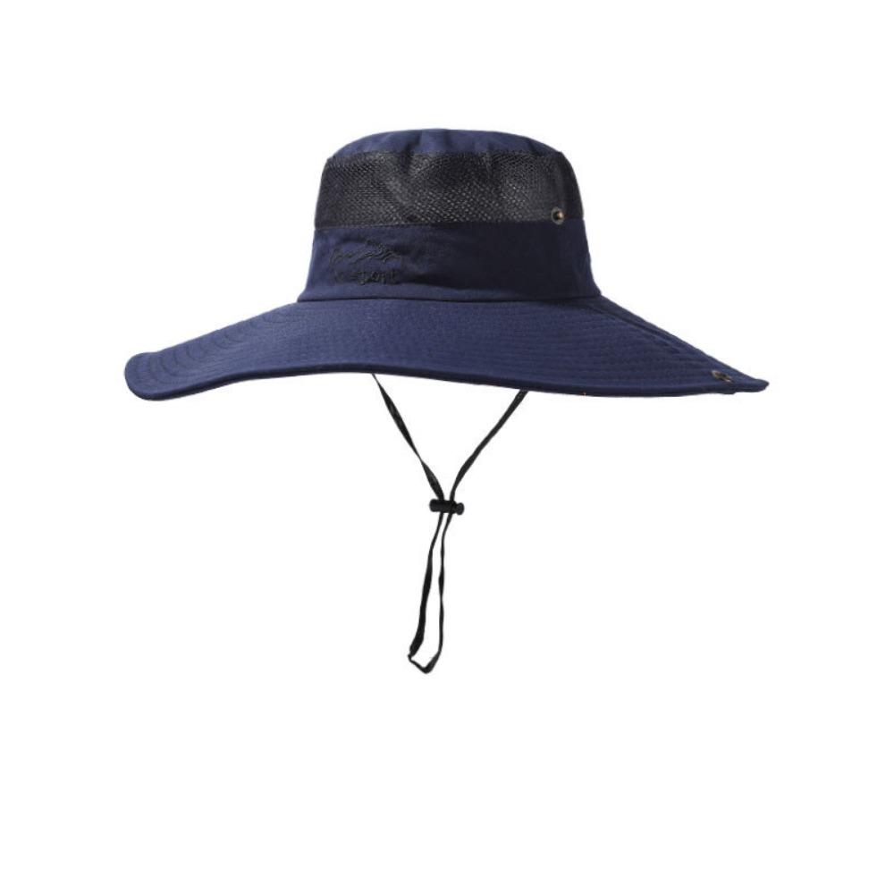 Big Eaves Fisherman Hat Breathable Bucket Hats Portable Fishing Hat Spring/Summer