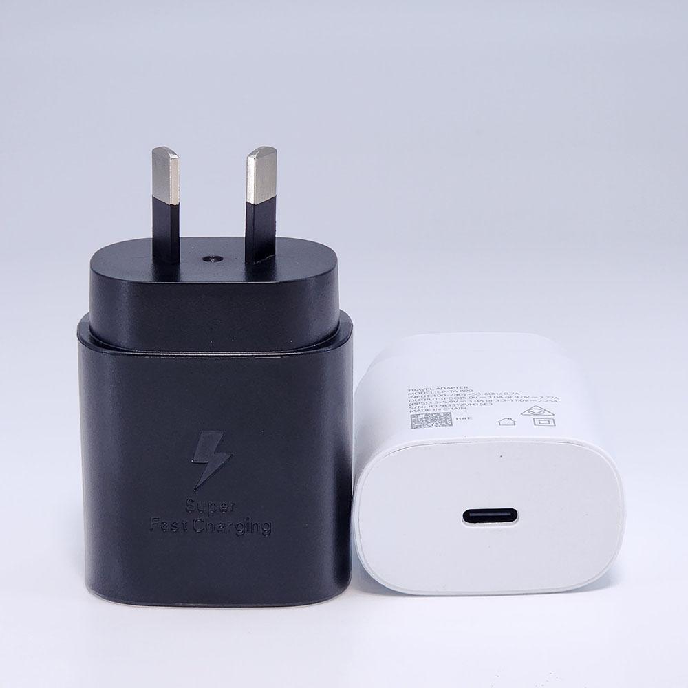 Зарядное устройство PD25W с американской вилкой подходит для Samsung S20S21S22S23, Apple, головка для быстрой зарядки мобильного телефона, головка для зарядки