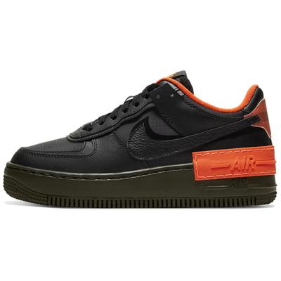 Женские кроссовки Air Force 1 Low Shadow Black Hyper Crimson Cargo Khaki CQ3317-001