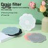 Sink Strainer Silicone Anti-Blocking Drain Filter Flower Design Odor Seal Kitchen Bathroom Accessory Sewer Outfall Mesh Trap