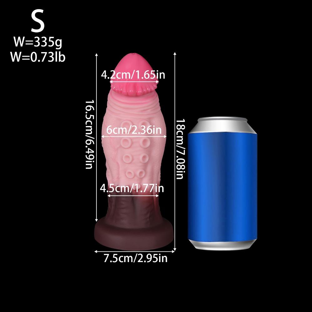 Ultra Soft Liquid Silicone Huge Anal Plug Dildo Women Adult Sex Toy