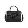 New With Cow Leather And Sheepskin Shoulder Bag, Crossbody Bag, Handbag Trumpets Women's Black CF321-QBM2