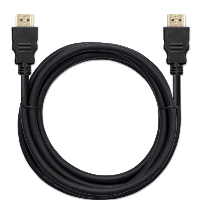 Qoltec Kabel HDMI v1.4 | High speed | 4K | 30Hz| 30AWG | GOLD | 2m