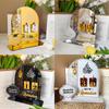 Acrylic Ramadan Countdown Calendar Gifts Day of Ramadan Calendar with Replacing Number Eid Mubarak Home Decoration Ornament