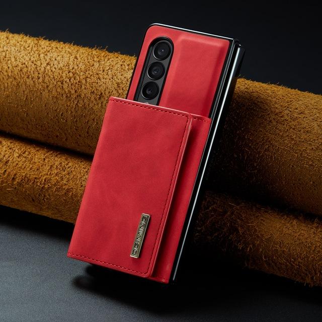 Кожаный чехол для телефона бизнес-класса с подставкой для Samsung Galaxy Z Fold 4 5g Fold4 Fold 3 Fold3 2 в 1 S23 Ultra S22 Plus S21 Fe S20
