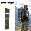 Solar Panels Charger High Conversion Rate Short Circuit Protection IP65 Waterproof Foldable Design Portable Battery Phone Charger Solar Panel