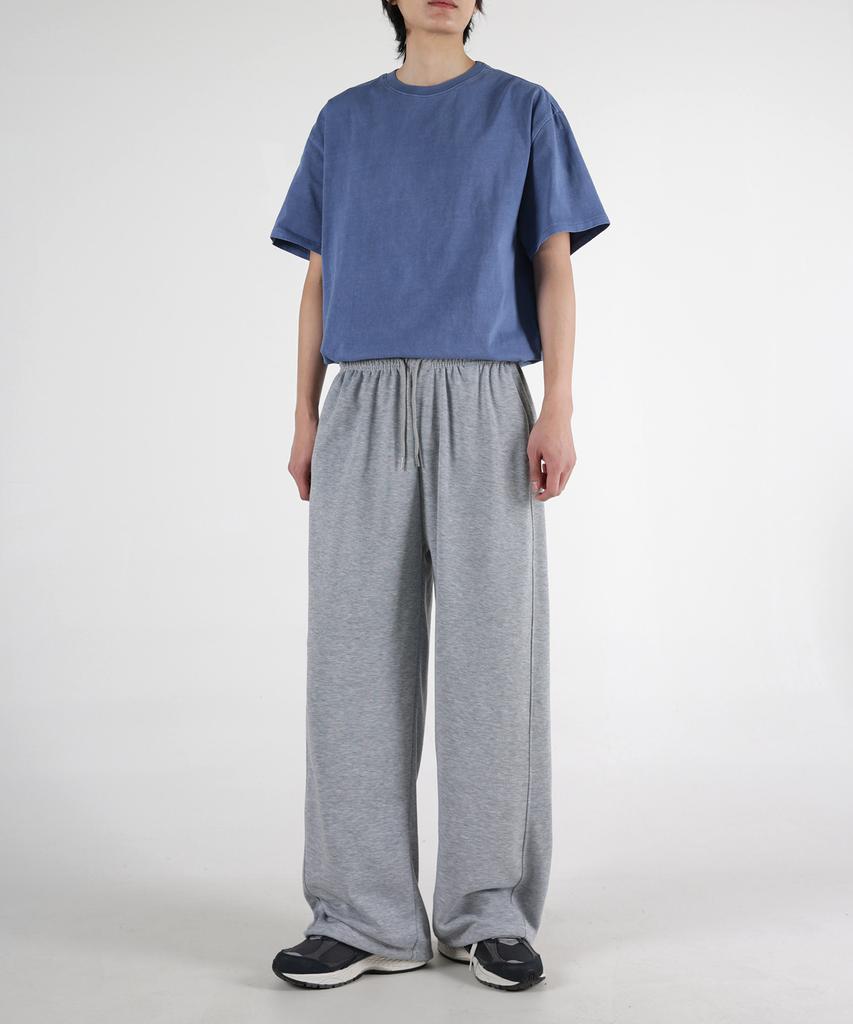 UMM Short/Long Selection Wide Elastic Waist Pants With Hem Drawstring 3 Colors