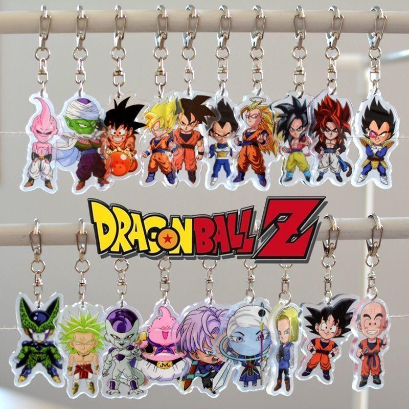 Творческий милый мультяшный рюкзак подвеска подвесной акриловый аниме Dragon Ball брелок подарок брелок