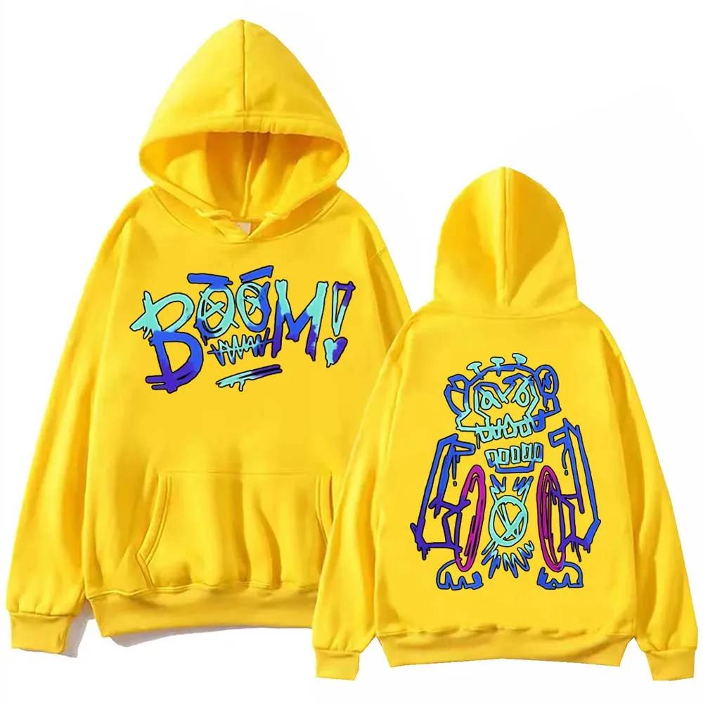 Hot Anime Arcane Jinx Graffiti Hoodie Harajuku Hip Hop Pullover Tops Sweatshirt Fans Gift Graphic Hoodies Unisex Sweatshirts