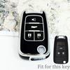 Для Chevrolet Cruze Impala Camaro Garna Equinox Volt Yakista AVEO Impala GMC Terrain TPU Флип Чехол-Крышка Брелок для Автомобильного Ключа