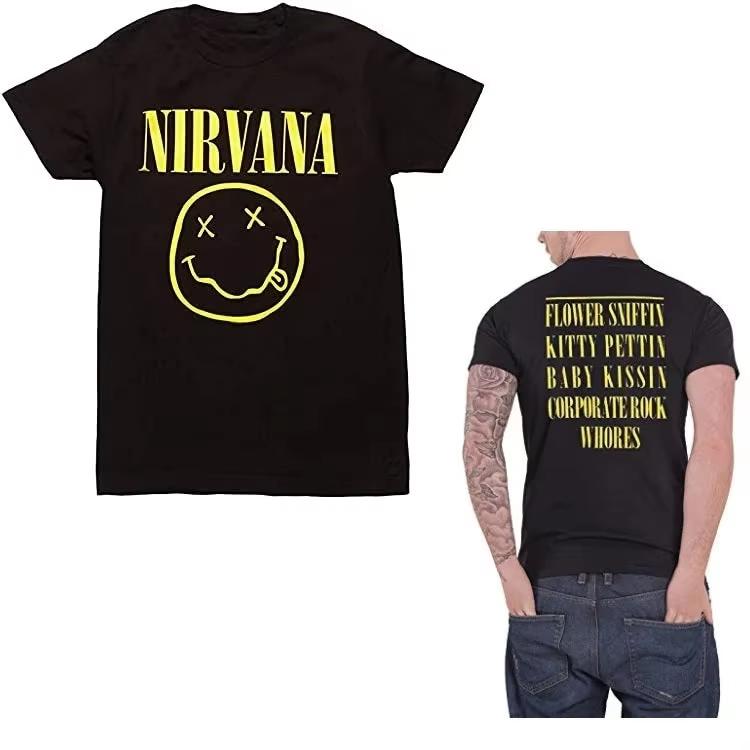 Nirvana in Utero Album Unisexs Tshirt Licensed Highend Luxury Is for Both Unisex and Women Top Yk Summer