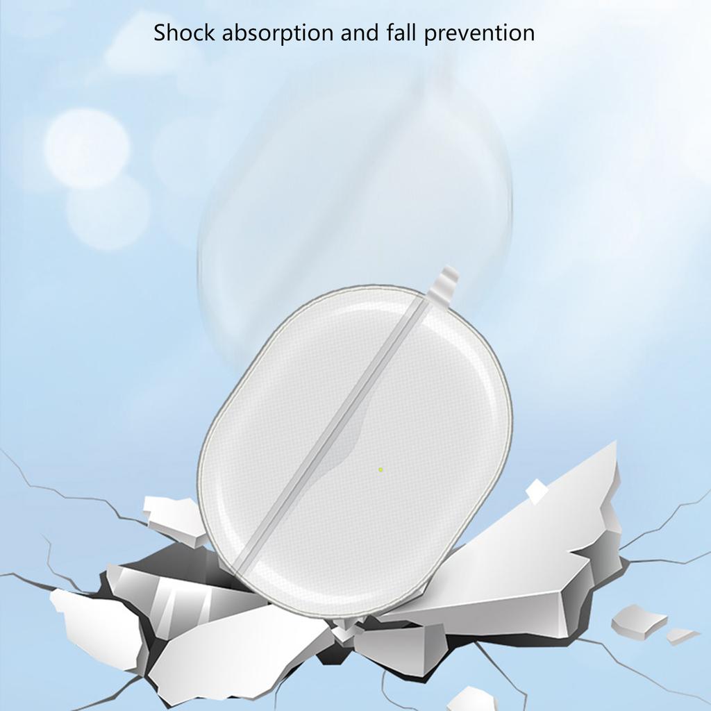 Clear Protective Carrying Case Shockproof for Sound PEATS Air 4 Headphone Dustproof Housing Washable Scratchproof Sleeve