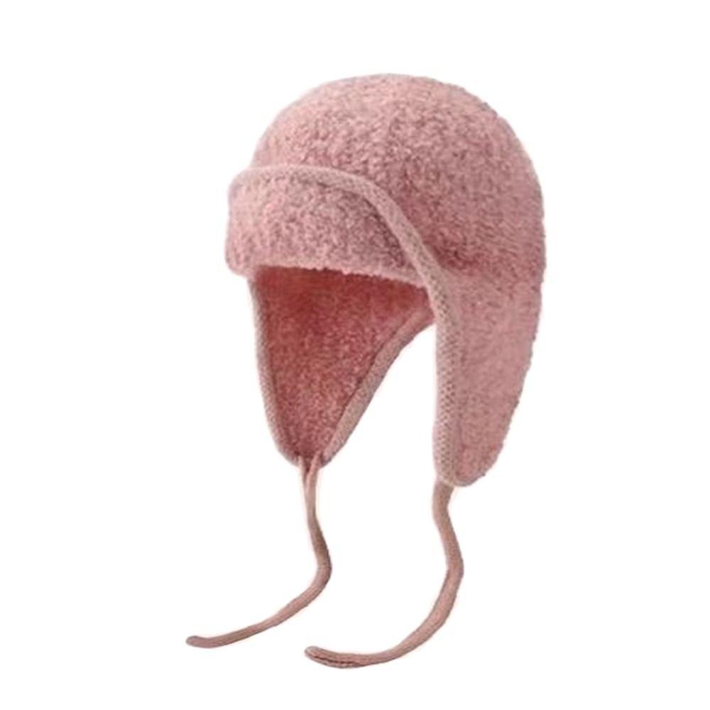 Teddy Fleece Bonnet Caps Thickened Lei Feng Hat Fashion Winter Plush Hat Outdoor
