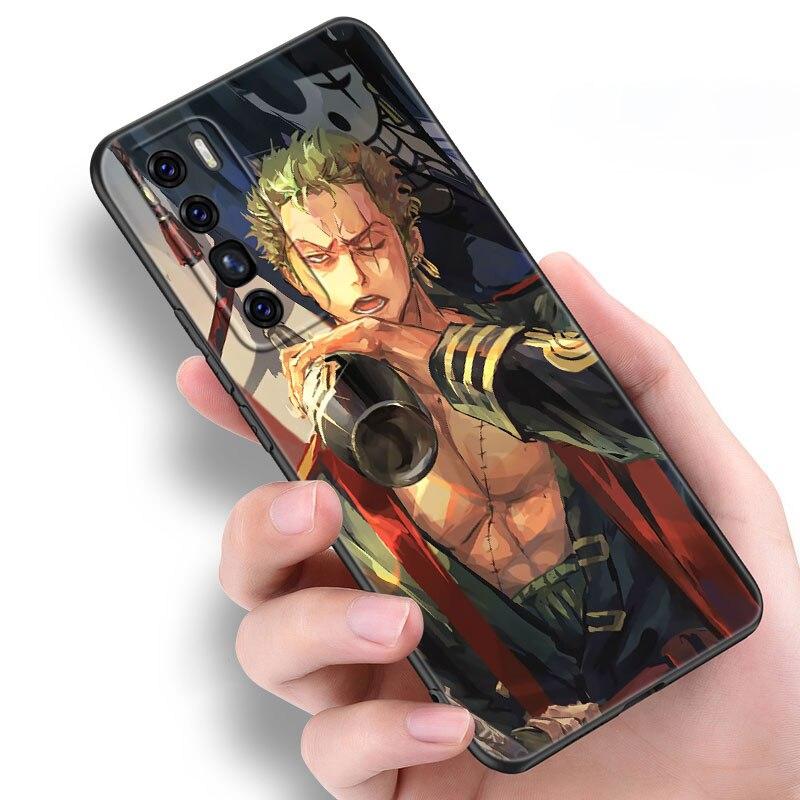 Чехол с изображением аниме Ророноа Зоро для Huawei NOVA 8 9 Pro 8i 7i 7SE Y60 5T Mate 40 30 20 10 Lite Honor 50 30 Premium Pro Plus 30 S