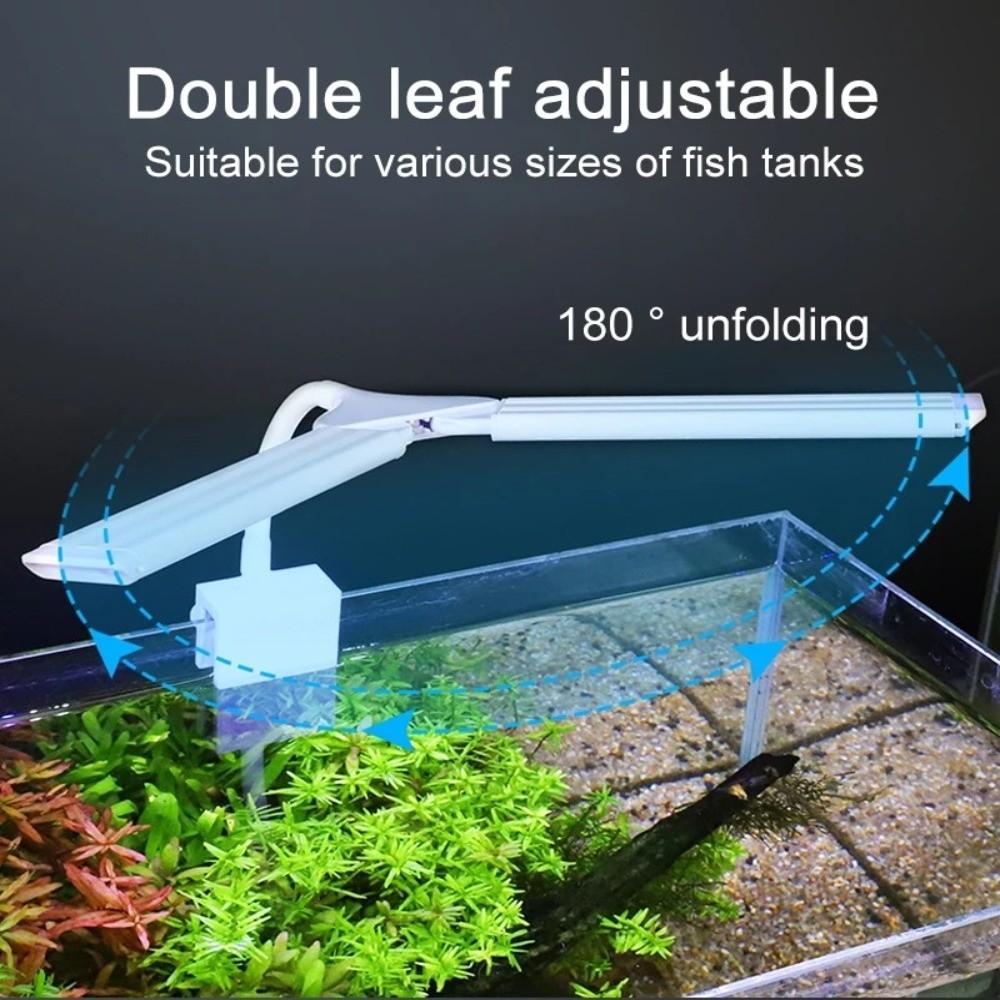 Adjustable Aquatic Plant Light Super Slim Extensible Lamp LED Aquarium Lighting Aquarium Use