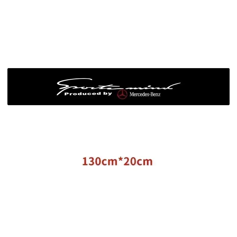 BLZ3 Car front windshield sunshade decorative stickers For Mercedes Benz Amg W204 W213 W205 W211 W212 W176 W205 W203 Accessories