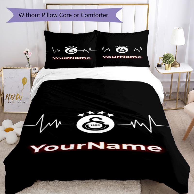 Galatasaray 239 Customize your name Bedding Set Breathable Duvet Cover with Pillowcases Home Decoration Birthday Gift