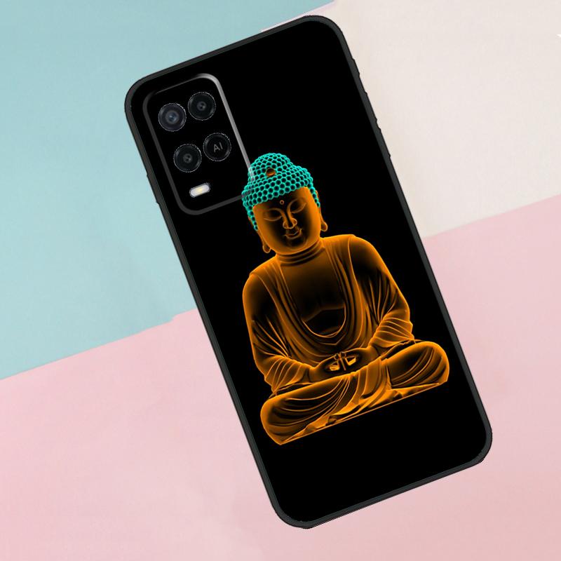 Buddha Budha For Oppo A40 A60 A80 A18 A38 A58 A78 A98 A79 A16 A76 A96 A15 A74 A94 A54 A77 A17 Phone Case