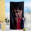 Yamal Barcelona Football Player Celebration Beach Towel High Absorbency & Quick-Dry Comfortable Lightweight