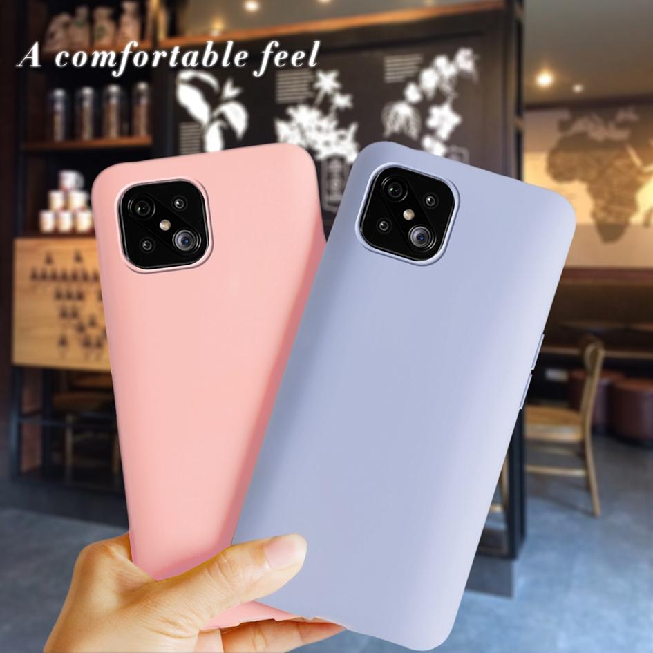 Для чехла OPPO Reno 4Z 5G Чехол Reno4Z Funda Конфетный Цвет Силиконовый Мягкий Чехол для Телефона Для OPPO Reno 4 Z 5G Чехлы Reno4 Z 5G A92s Capa