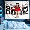 SLAM DUNK Print Tapestry, Lightweight Wall Hanging, for Bedroom, Dorm, Living Room, Home Art Decor, Birthday Christmas Gift for Friends
