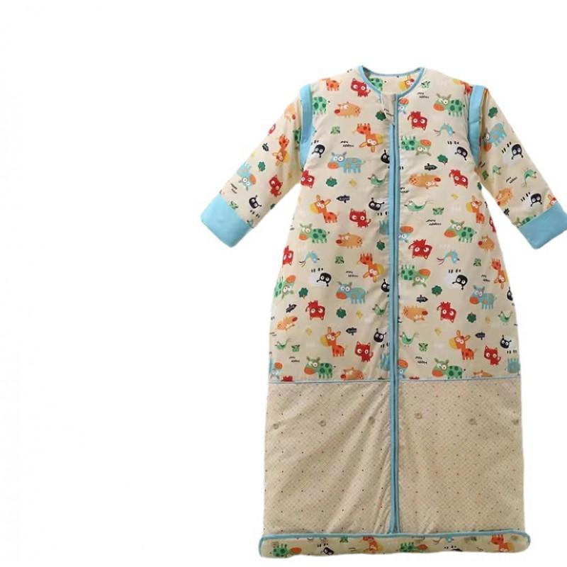 Baby Sleeping Bag Cotton Thick Warm Anti-kick Toddlers Kids