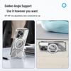 Blue Gorilla Magnetic Stand Clear Case for iPhone 16 Plus