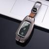 Metal Zinc Leather Car Key Case Cover for Hyundai I30 I40 Ix35 KONA Solaris Grandeur Ig Accent Santa Fe Palisade 2017 2018 2019