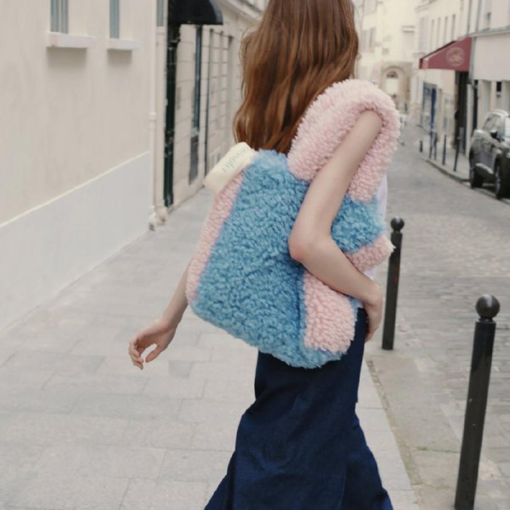 Сумка-шоппер Lem Nplet из искусственного меха Phryne Eco Bag Lac007kracc