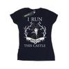 Maleficent Womens/Ladies I Run This Castle Cotton T-Shirt