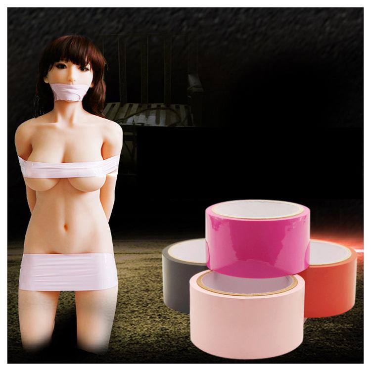 Цветная неклейкая бандажная лента - 16 метров