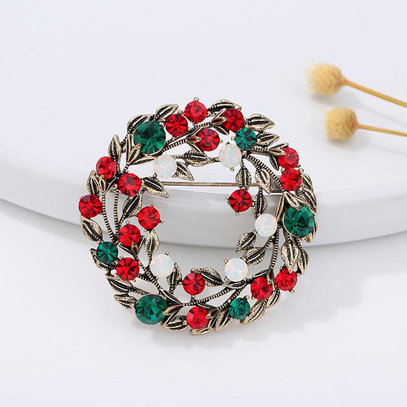 1PC Snowman Christmas Brooch Pin Collar Pin Lapel Pin Fashion Jewelry Christmas Gift