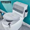 Бытовое сиденье для унитаза Four Seasons, трехсекционный мультяшный чехол для унитаза, универсальный чехол для унитаза, сиденье для унитаза