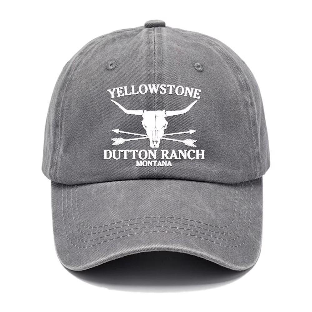 Adjustable Western Cowboy Baseball Hats Washed Cotton Sun Hat Fashion Dad Hat for Men Women