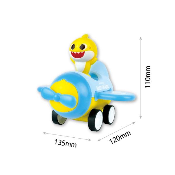 Pinkfong Baby Shark Push and Go Самолет Корейские детские игрушки