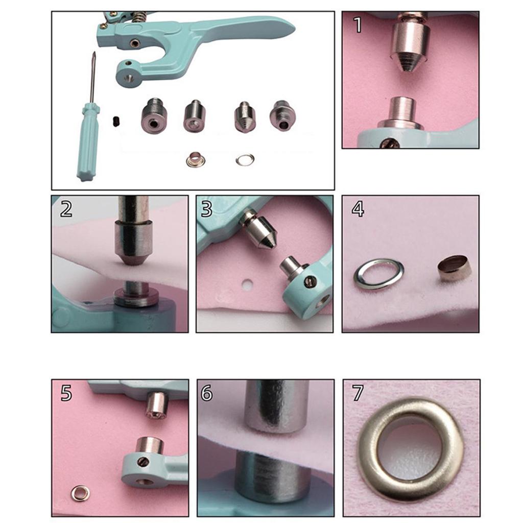 Универсальные плоскогубцы для установки пластиковых кнопок и люверсов
