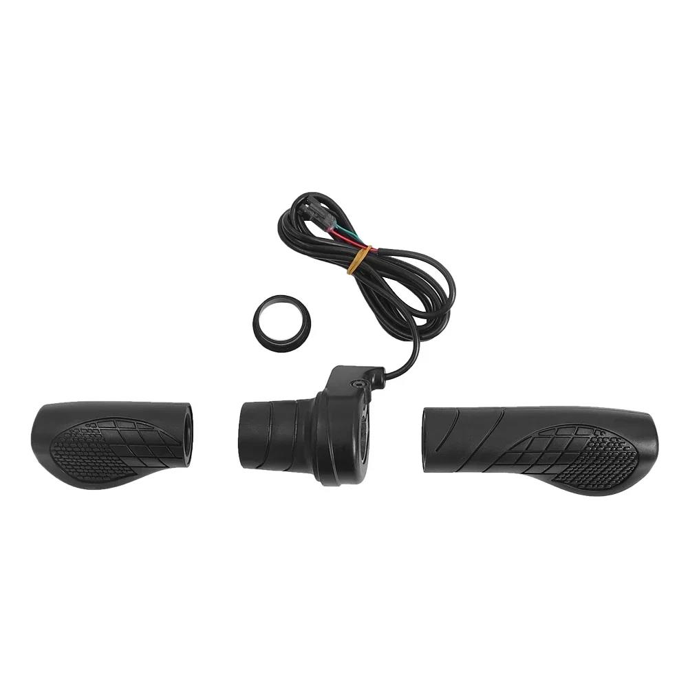 FT76X Half Handlebar Accelerator Waterproof/SM Plug Left/Right Handle Parts for E-bike Half Twist Throttle Electric Scooter Bike Throttles 2