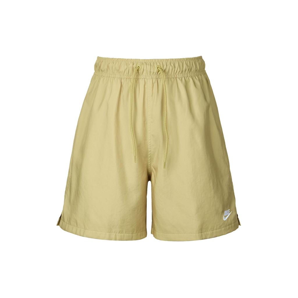 Nike Тканые повседневные шорты мужские темно-хаки средние FN3308-297