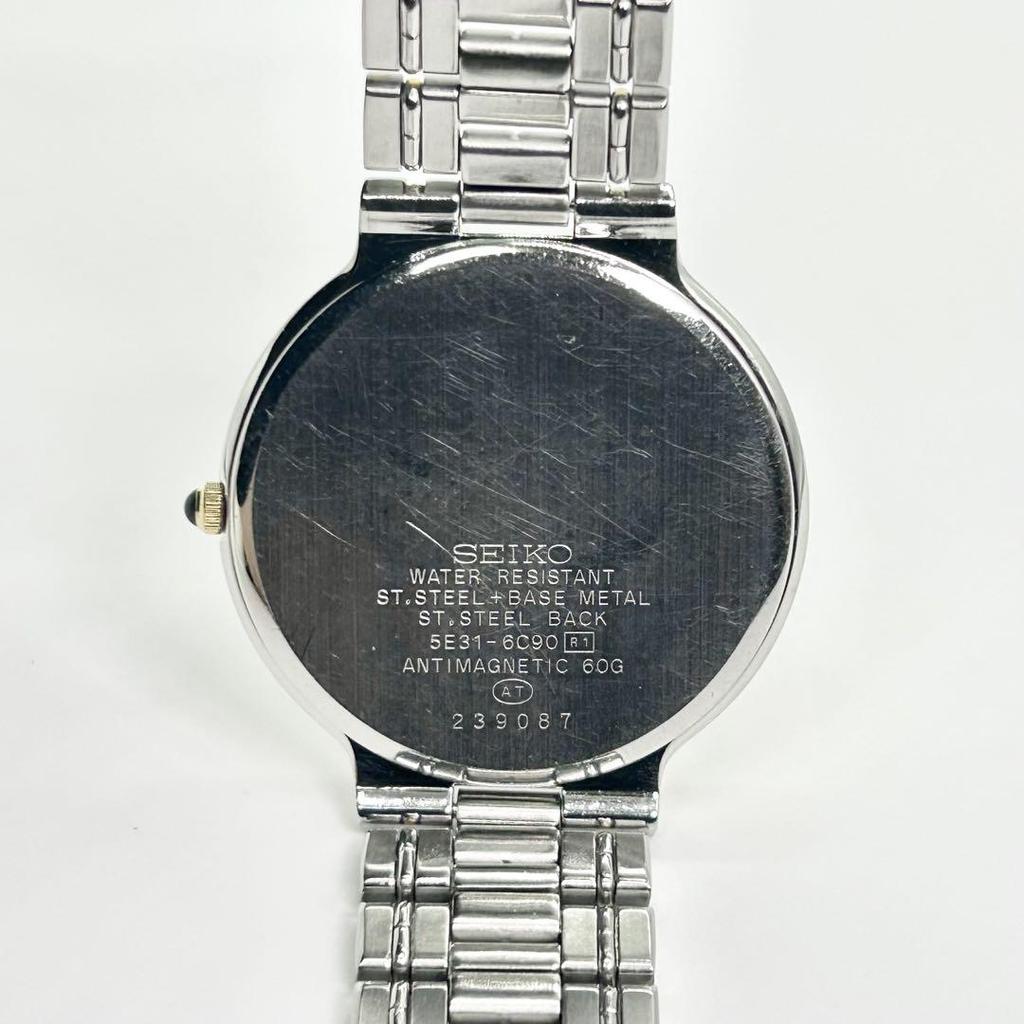 [USED] SEIKO DOLCE 5E31-6C90 Quartz Watch